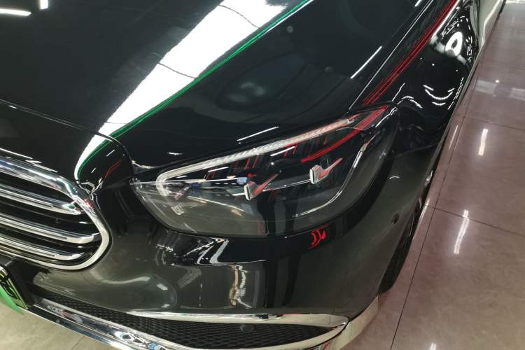 Used Mercedes-Benz E-Class New Energy 2023 E 350 e L Plug-in Hybrid Sedan Left Front Headlight