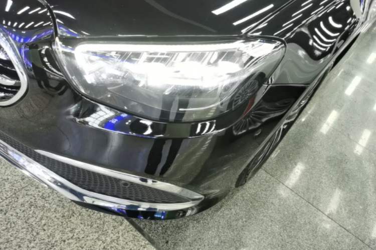 Used Mercedes-Benz E-Class New Energy 2023 E 350 e L Plug-in Hybrid Sedan Left Front Headlight