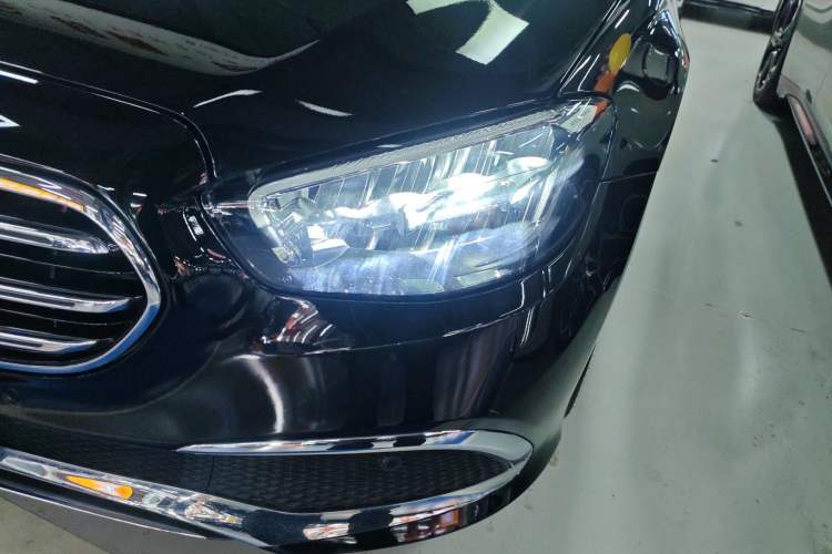 Used Mercedes-Benz E-Class New Energy 2023 E 350 e L Plug-in Hybrid Sedan Left Front Headlight
