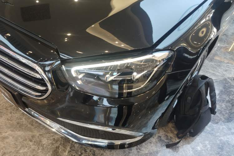 Used Mercedes-Benz E-Class New Energy 2023 E 350 e L Plug-in Hybrid Sedan Left Front Headlight