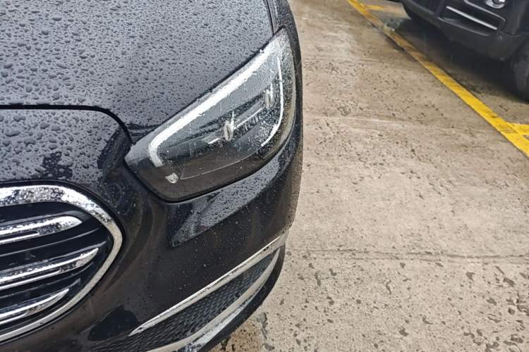 Used Mercedes-Benz E-Class New Energy 2023 E 350 e L Plug-in Hybrid Sedan Left Front Headlight