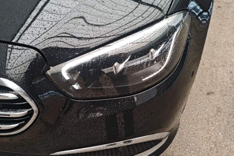 Used Mercedes-Benz E-Class New Energy 2023 E 350 e L Plug-in Hybrid Sedan Left Front Headlight