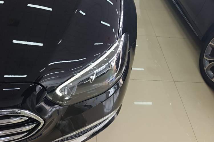 Used Mercedes-Benz E-Class New Energy 2023 E 350 e L Plug-in Hybrid Sedan Left Front Headlight