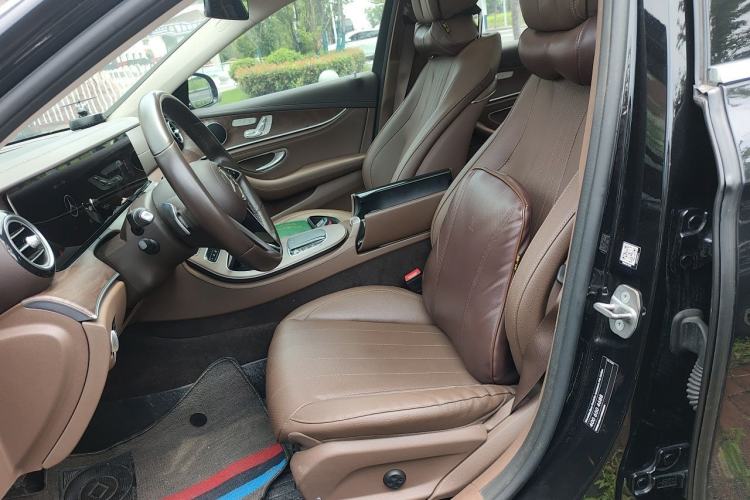 Used Mercedes-Benz E-Class New Energy 2023 E 350 e L Plug-in Hybrid Sedan Left Front Seat