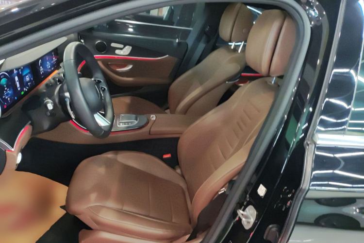 Used Mercedes-Benz E-Class New Energy 2023 E 350 e L Plug-in Hybrid Sports Sedan Left Front Seat