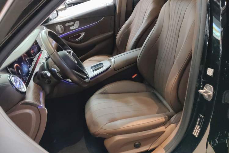 Used Mercedes-Benz E-Class New Energy 2023 E 350 e L Plug-in Hybrid Sedan Left Front Seat