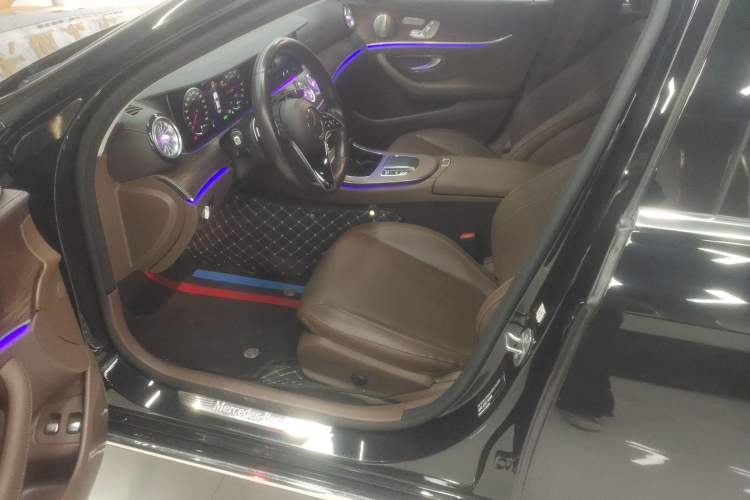 Used Mercedes-Benz E-Class New Energy 2023 E 350 e L Plug-in Hybrid Sedan Left Front Seat