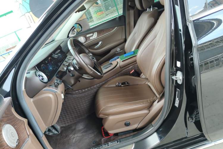Used Mercedes-Benz E-Class New Energy 2023 E 350 e L Plug-in Hybrid Sedan Left Front Seat
