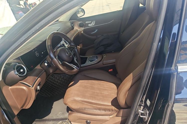 Used Mercedes-Benz E-Class New Energy 2023 E 350 e L Plug-in Hybrid Sedan Left Front Seat