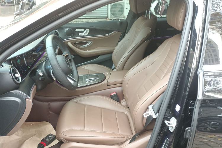 Used Mercedes-Benz E-Class New Energy 2023 E 350 e L Plug-in Hybrid Sports Sedan Left Front Seat