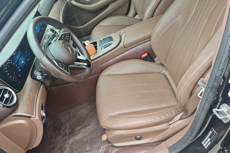 Used Mercedes-Benz E-Class New Energy 2023 E 350 e L Plug-in Hybrid Sedan Left Front Seat