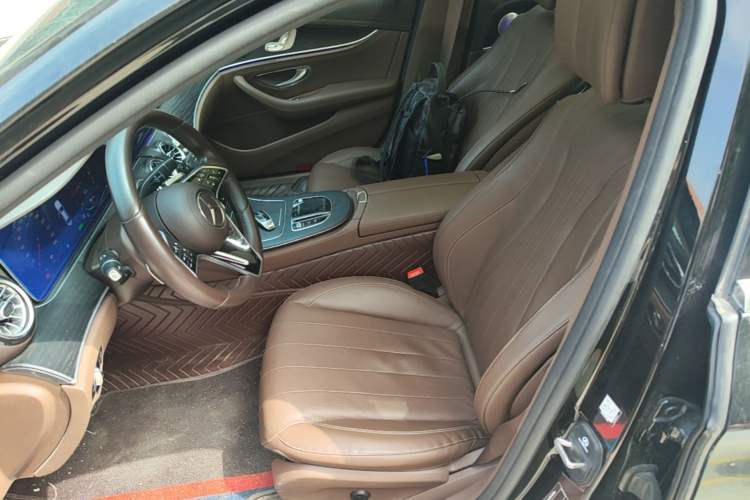 Used Mercedes-Benz E-Class New Energy 2023 E 350 e L Plug-in Hybrid Sedan Left Front Seat