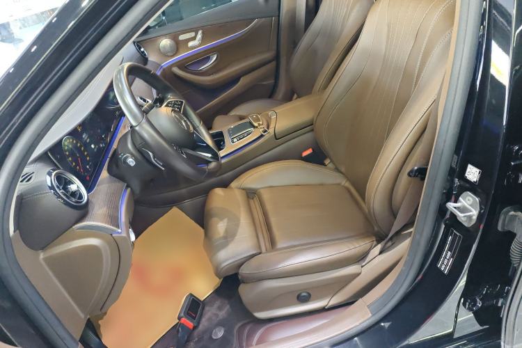 Used Mercedes-Benz E-Class New Energy 2023 E 350 e L Plug-in Hybrid Sports Sedan Left Front Seat