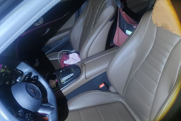 Used Mercedes-Benz E-Class New Energy 2023 E 350 e L Plug-in Hybrid Sports Sedan Left Front Seat