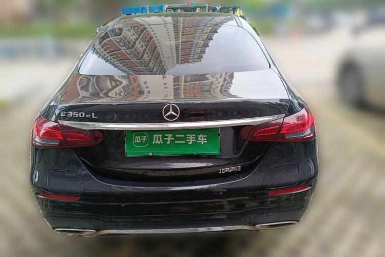 Used Mercedes-Benz E-Class New Energy 2023 E 350 e L Plug-in Hybrid Sports Sedan Rear