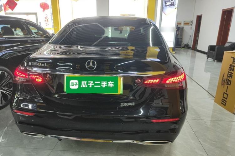 Used Mercedes-Benz E-Class New Energy 2023 E 350 e L Plug-in Hybrid Sports Sedan Rear