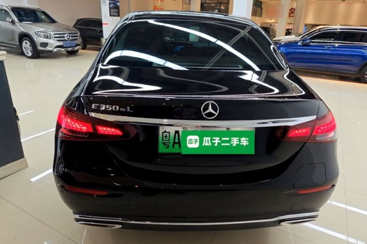 Used Mercedes-Benz E-Class New Energy 2023 E 350 e L Plug-in Hybrid Sedan Rear