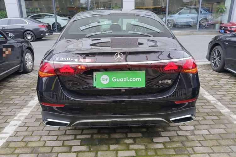 Used Mercedes-Benz E-Class New Energy 2023 E 350 e L Plug-in Hybrid Sports Sedan Rear