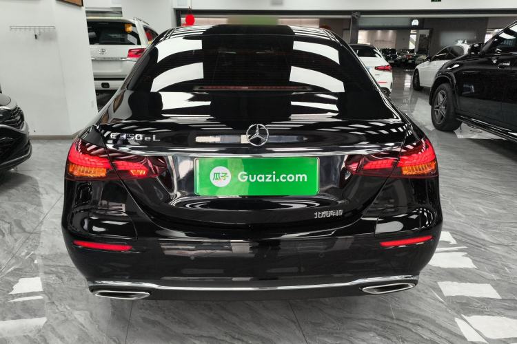 Used Mercedes-Benz E-Class New Energy 2023 E 350 e L Plug-in Hybrid Sedan Rear