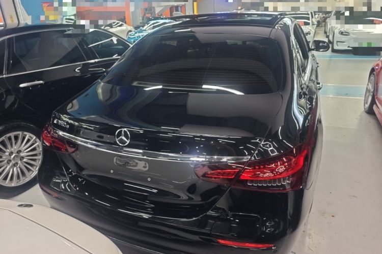 Used Mercedes-Benz E-Class New Energy 2023 E 350 e L Plug-in Hybrid Sedan Rear