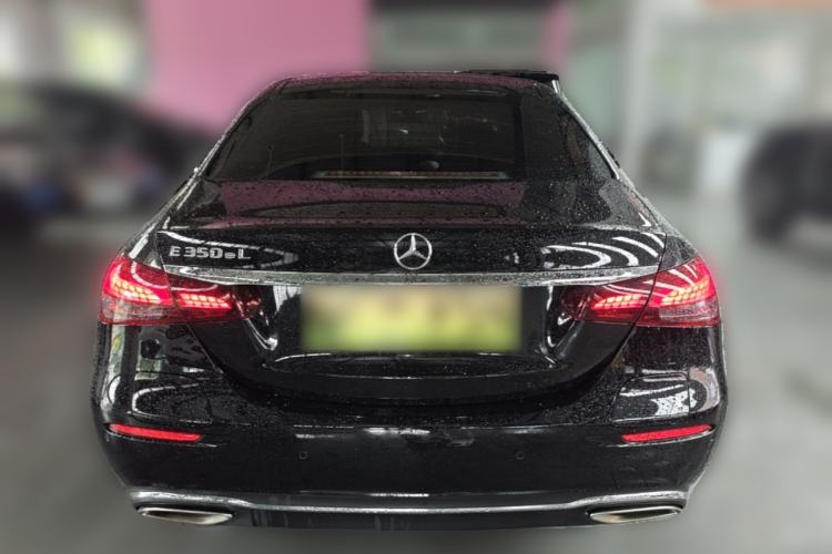 Used Mercedes-Benz E-Class New Energy 2023 E 350 e L Plug-in Hybrid Sedan Rear