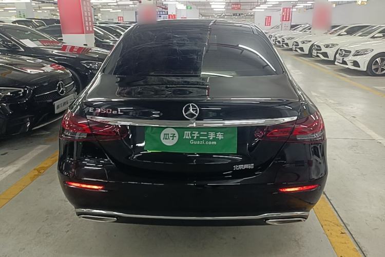 Used Mercedes-Benz E-Class New Energy 2023 E 350 e L Plug-in Hybrid Sedan Rear