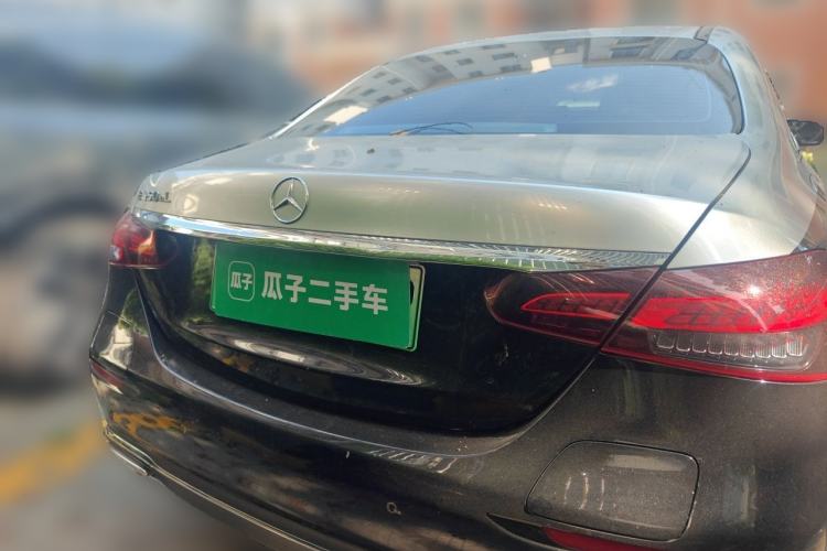Used Mercedes-Benz E-Class New Energy 2023 E 350 e L Plug-in Hybrid Sedan Rear