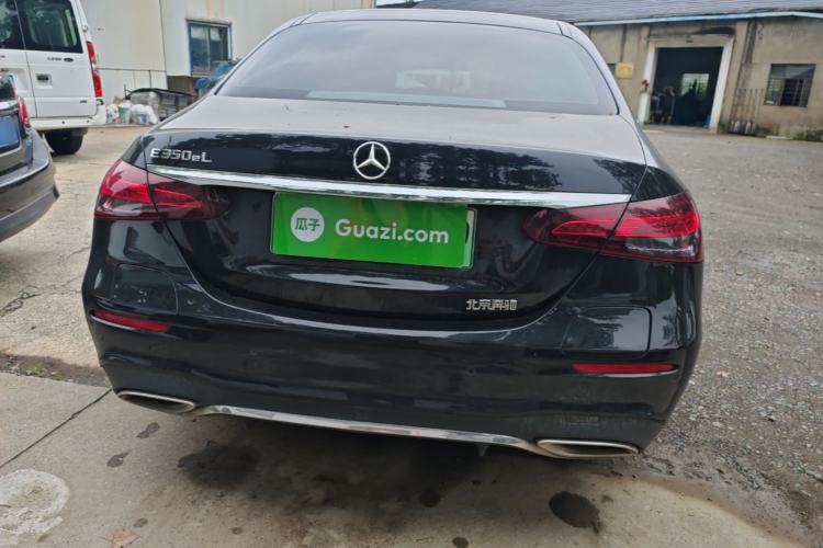 Used Mercedes-Benz E-Class New Energy 2023 E 350 e L Plug-in Hybrid Sports Sedan Rear