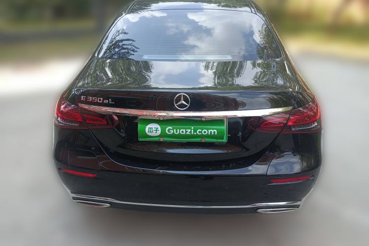 Used Mercedes-Benz E-Class New Energy 2023 E 350 e L Plug-in Hybrid Sedan Rear