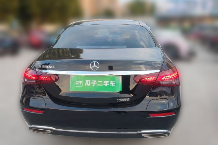 Used Mercedes-Benz E-Class New Energy 2023 E 350 e L Plug-in Hybrid Sedan Rear