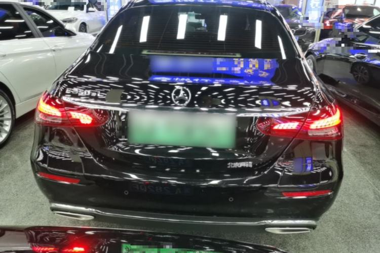 Used Mercedes-Benz E-Class New Energy 2023 E 350 e L Plug-in Hybrid Sedan Rear