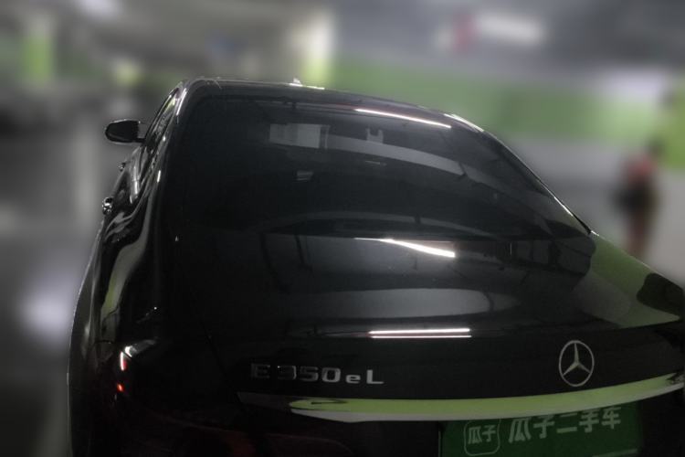 Used Mercedes-Benz E-Class New Energy 2023 E 350 e L Plug-in Hybrid Sedan Rear