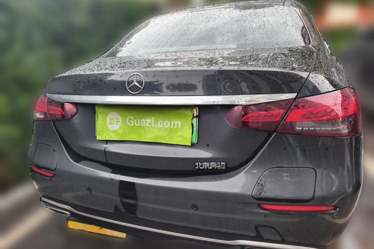 Used Mercedes-Benz E-Class New Energy 2023 E 350 e L Plug-in Hybrid Sedan Rear