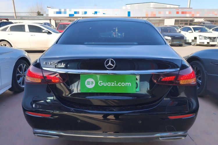Used Mercedes-Benz E-Class New Energy 2023 E 350 e L Plug-in Hybrid Sedan Rear