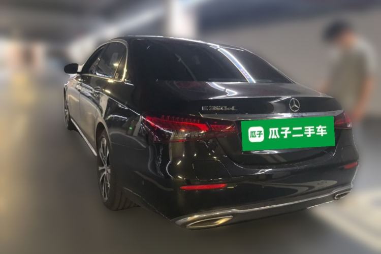 Used Mercedes-Benz E-Class New Energy 2023 E 350 e L Plug-in Hybrid Sedan Rear Left 45 Deg