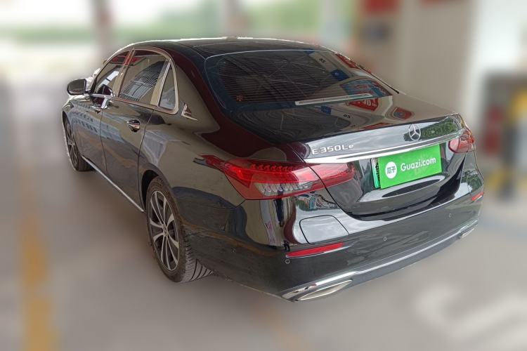 Used Mercedes-Benz E-Class New Energy 2023 E 350 e L Plug-in Hybrid Sedan Rear Left 45 Deg