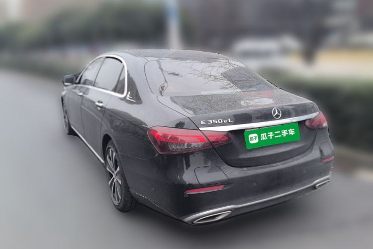 Used Mercedes-Benz E-Class New Energy 2023 E 350 e L Plug-in Hybrid Sedan Rear Left 45 Deg