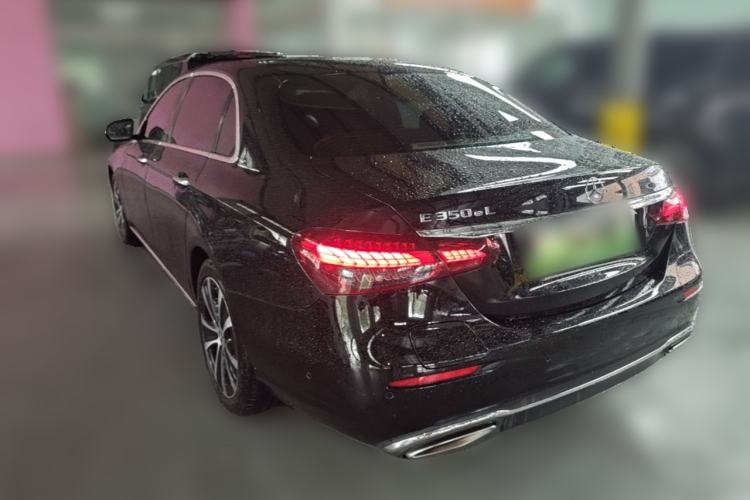 Used Mercedes-Benz E-Class New Energy 2023 E 350 e L Plug-in Hybrid Sedan Rear Left 45 Deg