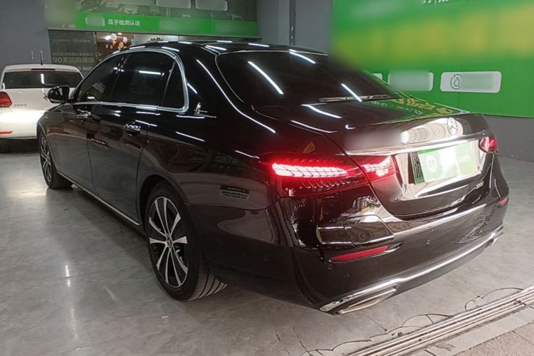 Used Mercedes-Benz E-Class New Energy 2023 E 350 e L Plug-in Hybrid Sedan Rear Left 45 Deg