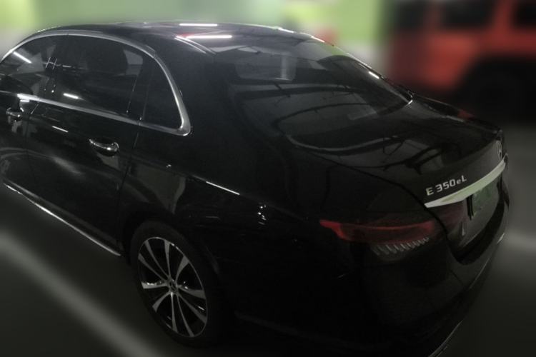 Used Mercedes-Benz E-Class New Energy 2023 E 350 e L Plug-in Hybrid Sedan Rear Left 45 Deg