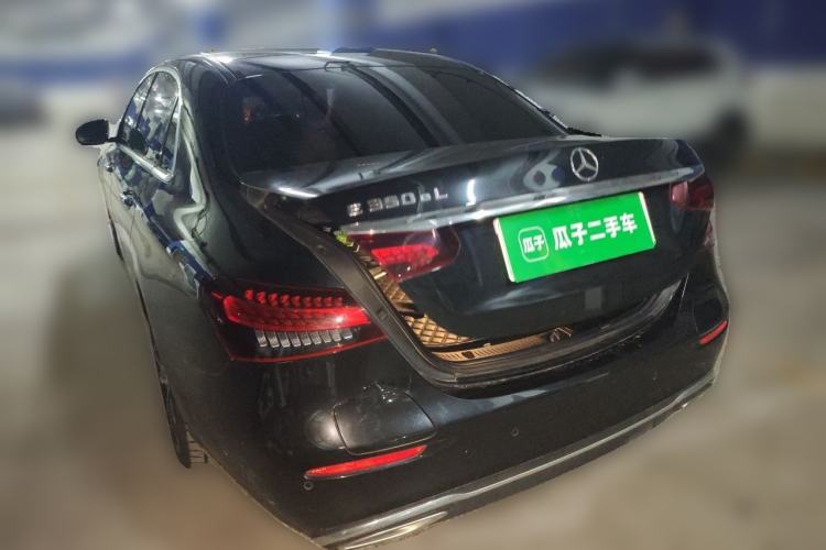 Used Mercedes-Benz E-Class New Energy 2023 E 350 e L Plug-in Hybrid Sedan Rear Left 45 Deg