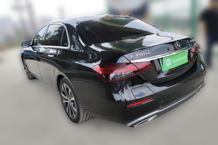Used Mercedes-Benz E-Class New Energy 2023 E 350 e L Plug-in Hybrid Sedan Rear Left 45 Deg