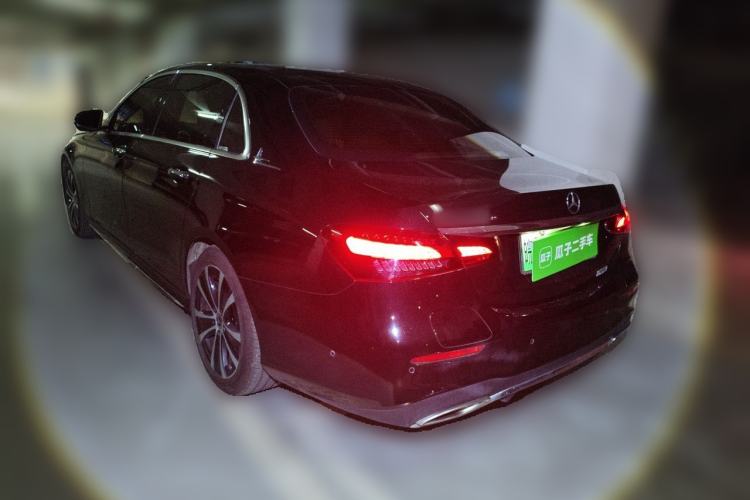 Used Mercedes-Benz E-Class New Energy 2023 E 350 e L Plug-in Hybrid Sports Sedan Rear Left 45 Deg
