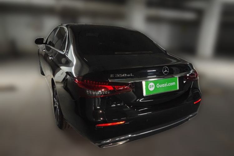 Used Mercedes-Benz E-Class New Energy 2023 E 350 e L Plug-in Hybrid Sedan Rear Left 45 Deg