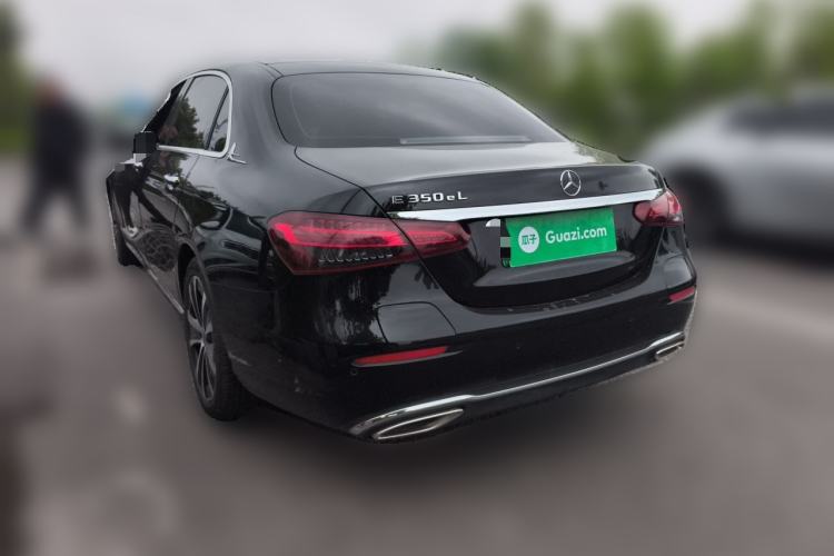 Used Mercedes-Benz E-Class New Energy 2023 E 350 e L Plug-in Hybrid Sedan Rear Left 45 Deg