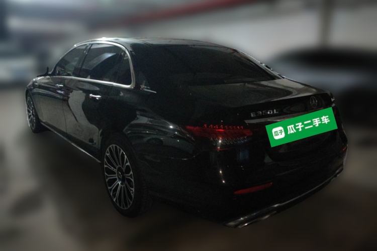 Used Mercedes-Benz E-Class New Energy 2023 E 350 e L Plug-in Hybrid Sedan Rear Left 45 Deg