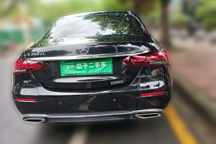 Used Mercedes-Benz E-Class New Energy 2023 E 350 e L Plug-in Hybrid Sedan Rear