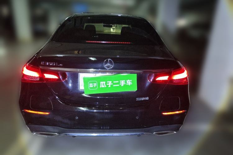 Used Mercedes-Benz E-Class New Energy 2023 E 350 e L Plug-in Hybrid Sports Sedan Rear
