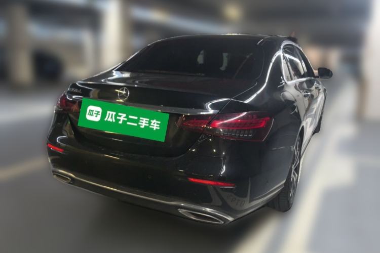 Used Mercedes-Benz E-Class New Energy 2023 E 350 e L Plug-in Hybrid Sedan Rear Right 45 Deg