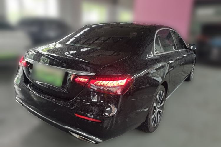 Used Mercedes-Benz E-Class New Energy 2023 E 350 e L Plug-in Hybrid Sedan Rear Right 45 Deg